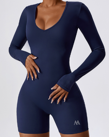 LONG SLEEVED LIGHTWEIGHT PLAYSUIT